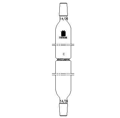 F701420C,具砂板过滤管,14/20,砂芯孔隙规格：G2