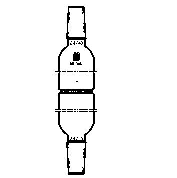 F702440M,具砂板过滤管,24/40,砂芯孔隙规格：G3