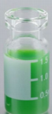 V332003B,钳口透明样品瓶带书写签 2ml 100个/包 11.6*32mm