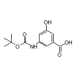 3-(N-Boc-氨基)-5-羟基苯甲酸