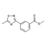 3-(5-甲基-1,2,4-噁二唑-3-基)苯甲酸甲酯