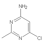 2-甲基-4-氨基-6-氯嘧啶
