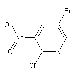 2-氯-3-硝基-5-溴吡啶