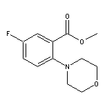 2-(4-吗啉基)-5-氟苯甲酸甲酯