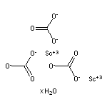 碳酸钪(III)水合物
