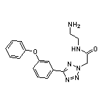 N-(2-氨基乙基)-2-[5-(3-苯氧基苯基)-2H-四唑-2-基]乙酰胺