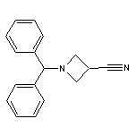 1-二苯甲基氮杂环丁烷-3-甲腈