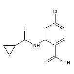2-(环丙甲酰氨基)-4-氯苯甲酸