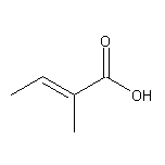 反式-2-甲基-2-丁烯酸
