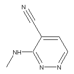 3-(甲氨基)哒嗪-4-甲腈