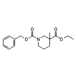 1-Cbz-3-甲基哌啶-3-甲酸乙酯