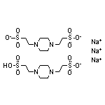 1,4-哌嗪二乙磺酸倍半钠盐