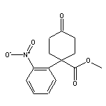 1-(2-硝基苯基)-4-氧代环己烷甲酸甲酯