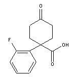 1-(2-氟苯基)-4-氧代环己烷甲酸