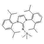 N-[1,3-双(2,6-二异丙基苯基)-1,3-二氢咪唑-2-亚基]三甲基硅胺