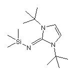 N-(1,3-二叔丁基-1,3-二氢咪唑-2-亚基)三甲基硅胺