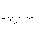 2-(羟甲基)-3-甲基-4-(3-甲氧基丙氧基)吡啶