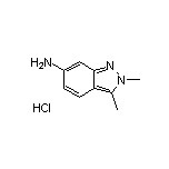 2,3-二甲基-6-氨基-2H-吲唑盐酸盐