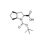 (2S,3aS,6aS)-N-Boc-八氢环戊并[b]吡咯-2-甲酸