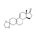 (8S,13S,14S)-13-甲基-1,2,6,7,8,12,13,14,15,16-十氢螺[环戊并[a]菲-3,2’-[1,3]二氧戊环]-17(4H)-酮