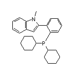 1-甲基-2-[2-(二环己基膦基)苯基]吲哚