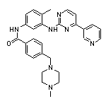 N-[3-[[4-(3-吡啶基)-2-嘧啶基]氨基]-4-甲基苯基]-4-[(4-甲基-1-哌嗪基)甲基]苯甲酰胺