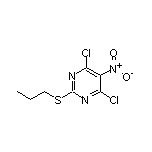 2-(丙硫基)-4,6-二氯-5-硝基嘧啶