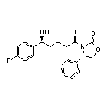 (S)-3-[(S)-5-(4-氟苯基)-5-羟基戊酰基]-4-苯基-2-噁唑烷酮