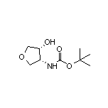 (3R,4R)-3-羟基-4-(Boc-氨基)四氢呋喃
