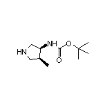 (3S,4S)-3-(Boc-氨基)-4-甲基吡咯烷