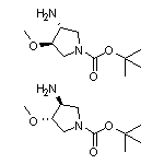 反式-1-Boc-3-氨基-4-甲氧基吡咯烷