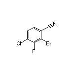 2-溴-3-氟-4-氯苯腈