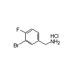 3-溴-4-氟苄胺盐酸盐