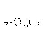 (1S,3S)-1-(Boc-氨基)-3-氨基环戊烷