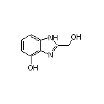 2-(羟甲基)-4-羟基苯并咪唑