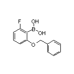 2-(苄氧基)-6-氟苯硼酸