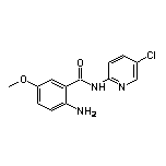 N-(5-氯-2-吡啶基)-2-氨基-5-甲氧基苯甲酰胺