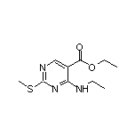 2-(甲硫基)-4-(乙氨基)嘧啶-5-甲酸乙酯