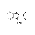3-氨基噻吩并[2,3-b]吡啶-2-甲酸