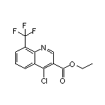 4-氯-8-三氟甲基喹啉-3-甲酸乙酯