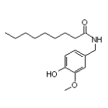 N-(3-甲氧基-4-羟基苄基)壬酰胺