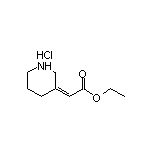 (Z)-2-(哌啶-3-亚基)乙酸乙酯盐酸盐