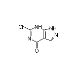 6-氯-1H-吡唑并[3,4-d]嘧啶-4(7H)-酮