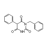 1-苄基-5-苯基巴比妥酸