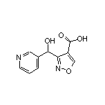3-[羟基(3-吡啶基)甲基]异噁唑-4-甲酸