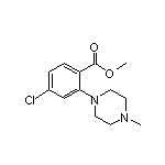 2-(4-甲基-1-哌嗪基)-4-氯苯甲酸甲酯