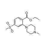 2-(4-甲基-1-哌嗪基)-4-甲砜基苯甲酸乙酯