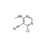 4-氯-6-(甲氨基)嘧啶-5-甲腈