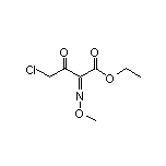 2-(甲氧基亚氨基)-3-氧代-4-氯丁酸乙酯