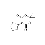 2,2-二甲基-5-(四氢呋喃-2-亚基)-1,3-二氧六环-4,6-二酮